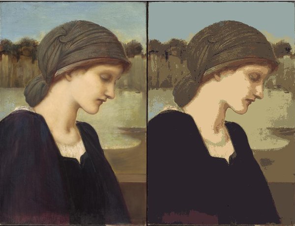 Exploring the history of blue through museum art pieces